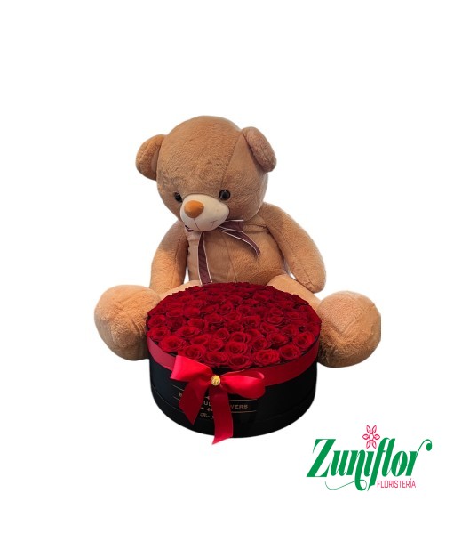 Flower Box con Peluche